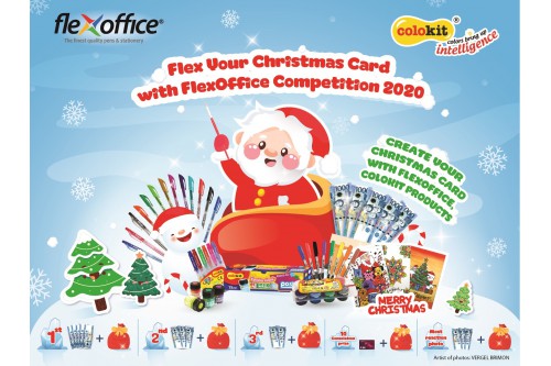 FlexOffice Philippines: Flex Your Christmas Card with FlexOffice Competition 2020